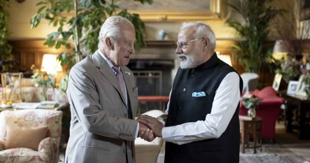 Narendra Modi & King Charles